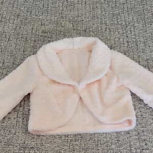 Tacera Soft Pink Women's Shrug Jacket Small